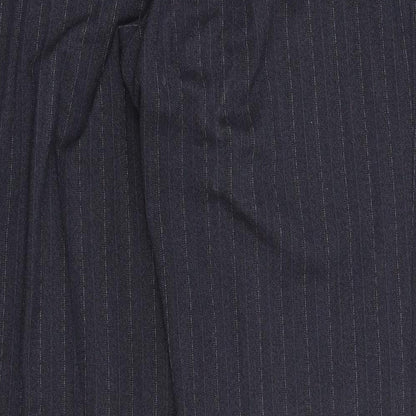 Debenhams Womens Grey Striped  Dress Pants Trousers Size 14 L30 in