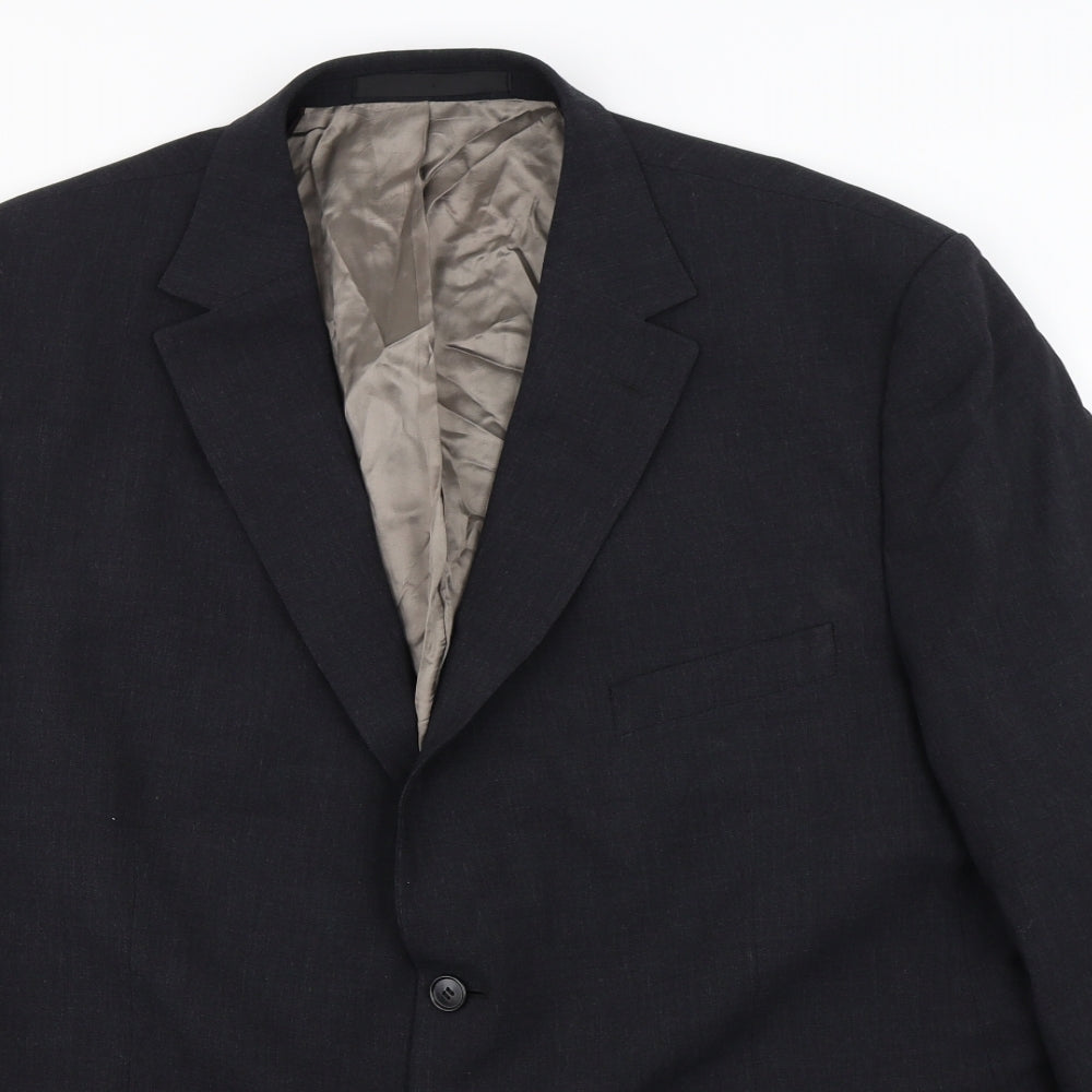 Mens UK Size 46 Marks and Spencer Regular Grey Suit Jacket