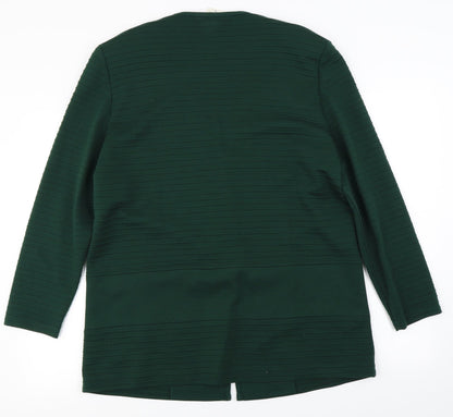 FRANK WALDER  Womens Grey   Cardigan Jumper Size 14