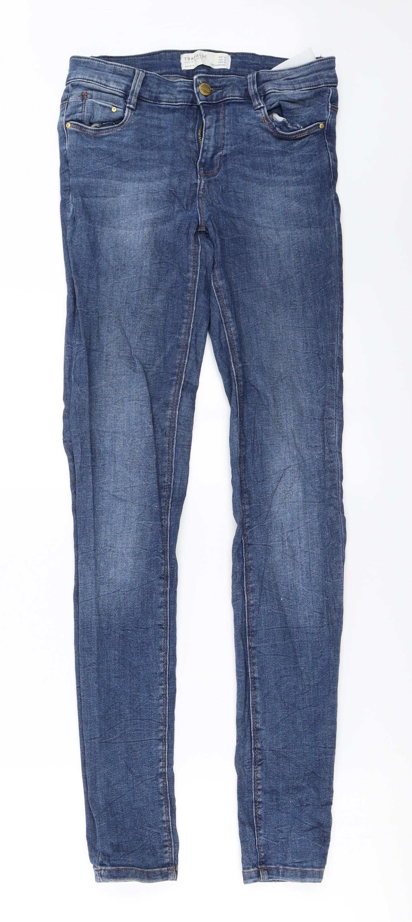 TRAFALUC  Womens Blue   Skinny Jeans Size 4 L30 in
