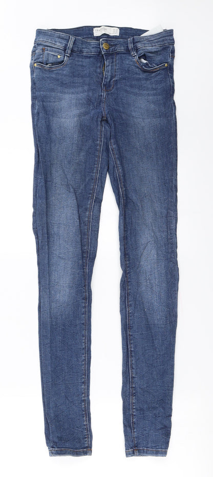 TRAFALUC  Womens Blue   Skinny Jeans Size 4 L30 in