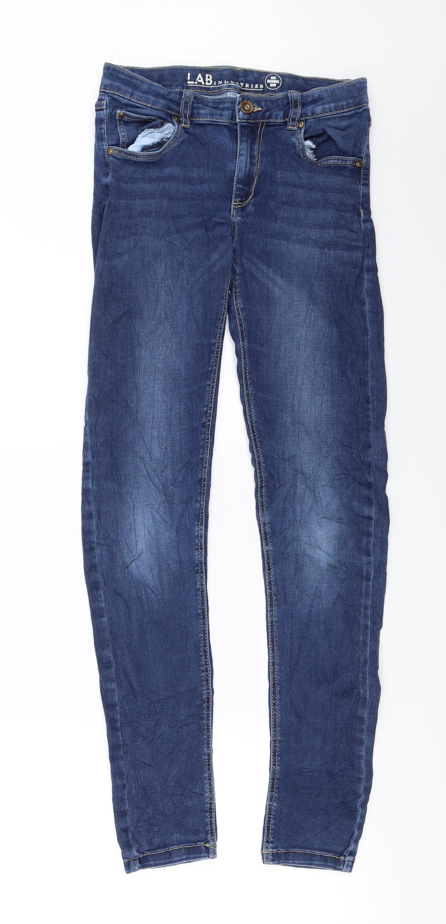 Lab Industries  Womens Blue   Skinny Jeans Size 26 in L27 in