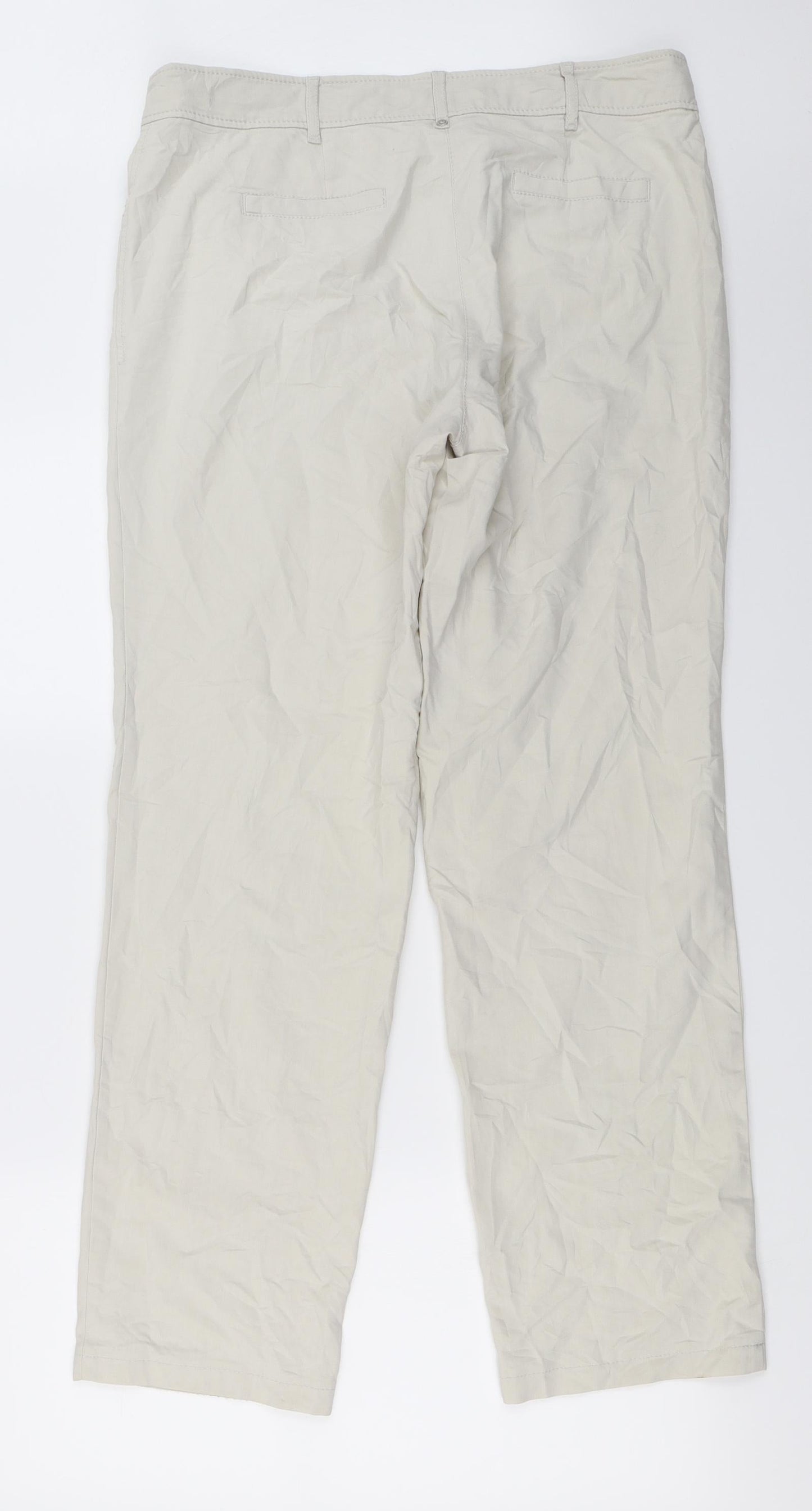 cosima by no1 Womens Beige   Trousers  Size 34 in L28 in