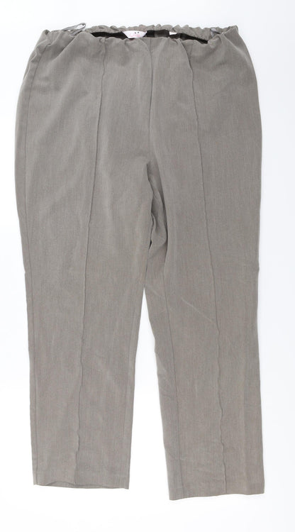Womens UK Size 20 julipa Regular Fit  Beige Trousers