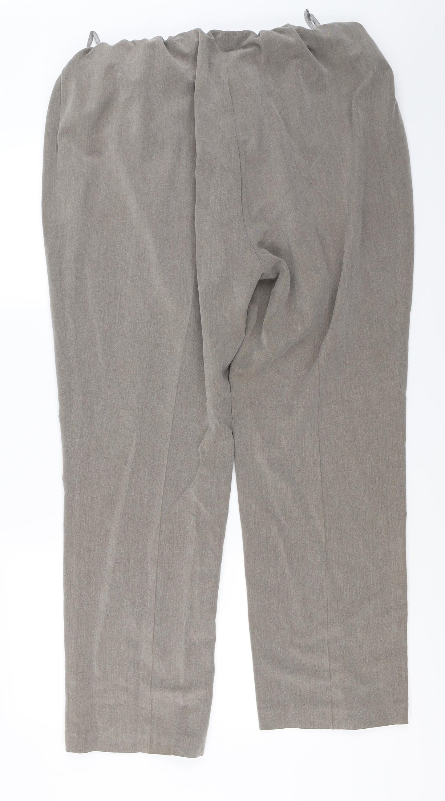 Womens UK Size 20 julipa Regular Fit  Beige Trousers