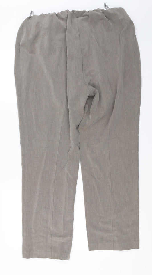 Womens UK Size 20 julipa Regular Fit  Beige Trousers
