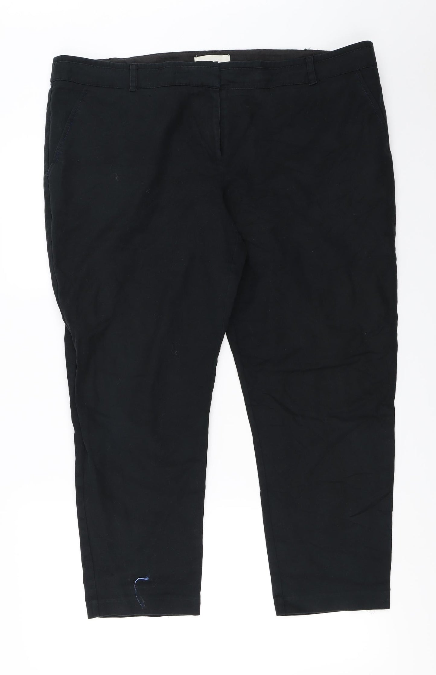 Womens UK Size 20 NEXT Regular Fit  Black Trousers