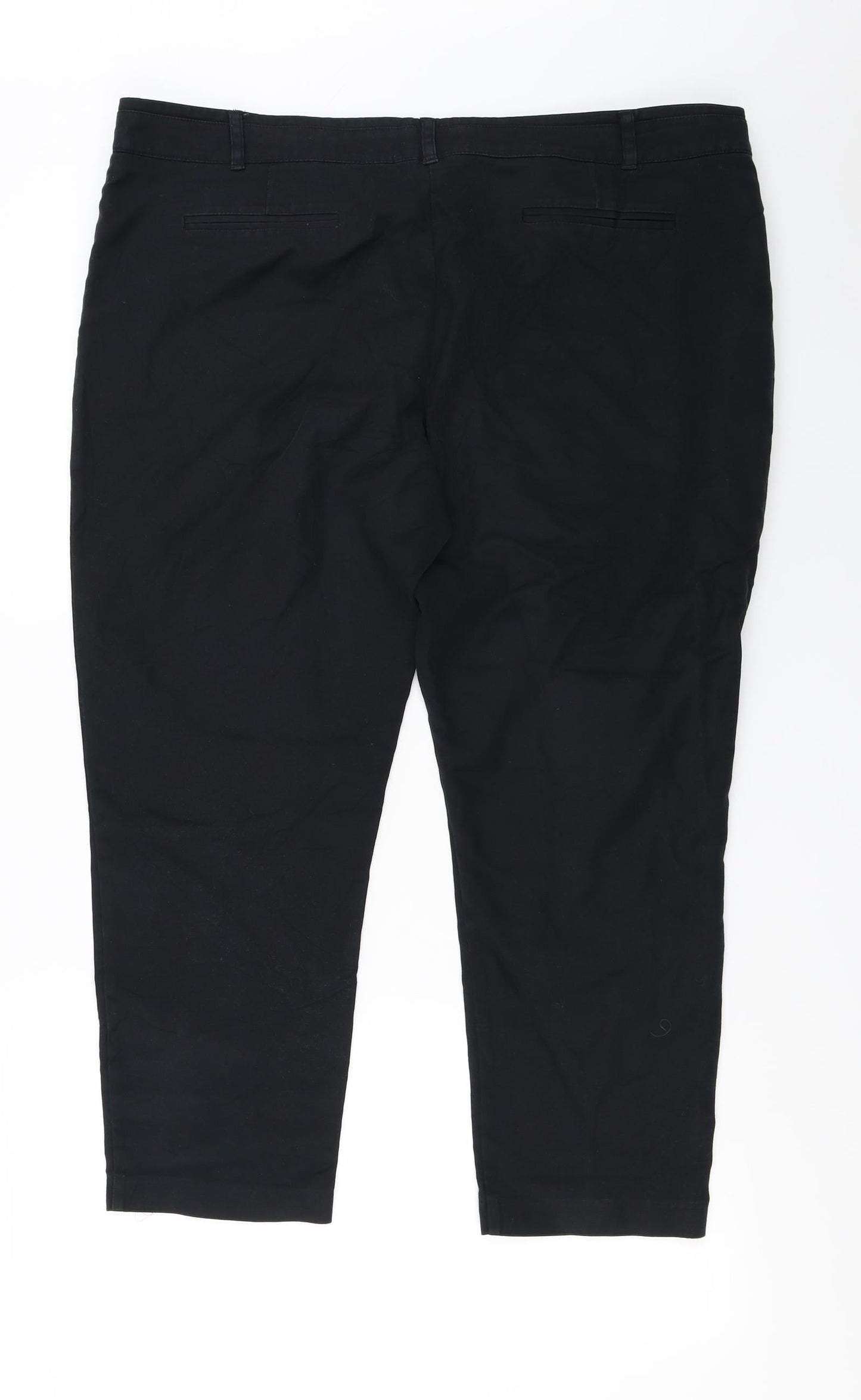 Womens UK Size 20 NEXT Regular Fit  Black Trousers