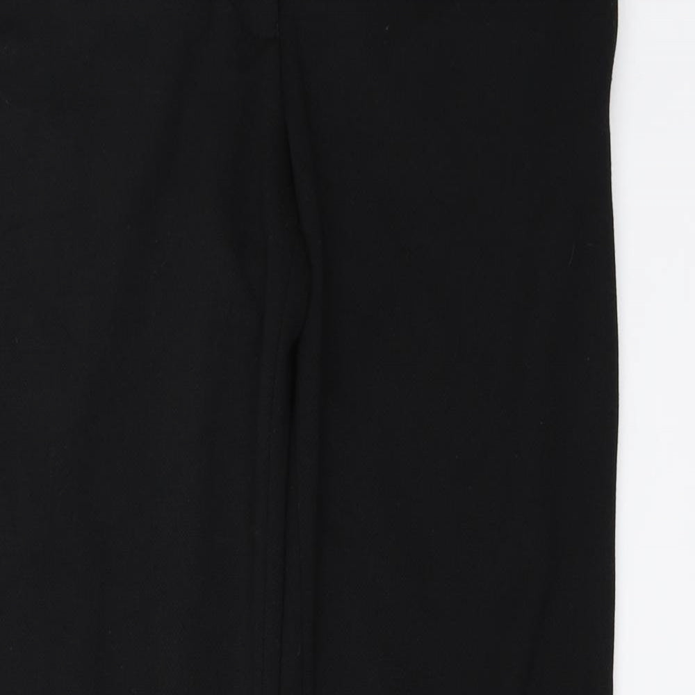 Womens UK Size 10 NEXT Regular Fit  Black Trousers