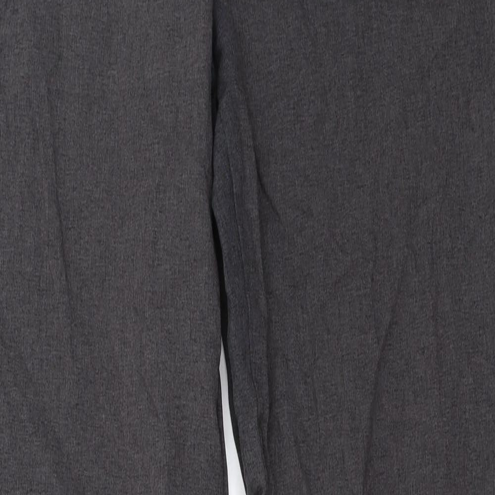 Womens UK Size 14 Marks and Spencer Regular Fit  Grey Trousers