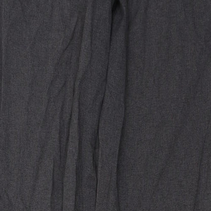Womens UK Size 14 Marks and Spencer Regular Fit  Grey Trousers