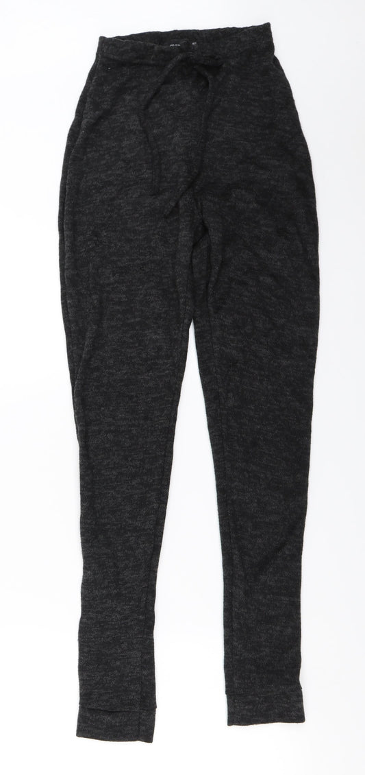 Womens UK Size 6 PRETTYLITTLETHING Regular Fit Jogger Grey Trousers