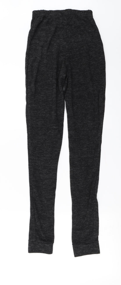 Womens UK Size 6 PRETTYLITTLETHING Regular Fit Jogger Grey Trousers