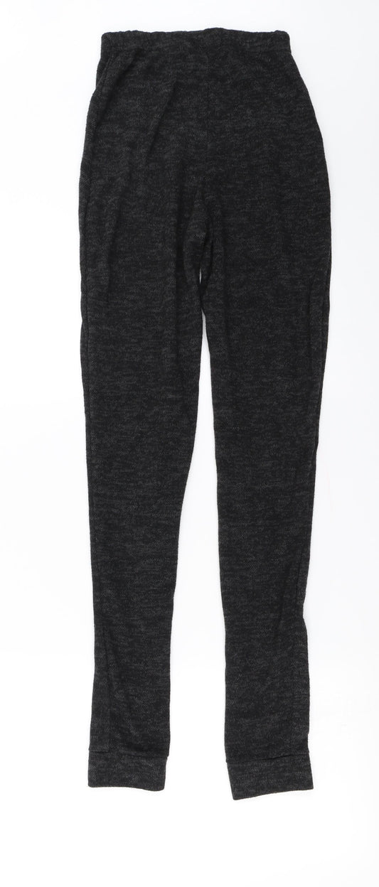 Womens UK Size 6 PRETTYLITTLETHING Regular Fit Jogger Grey Trousers