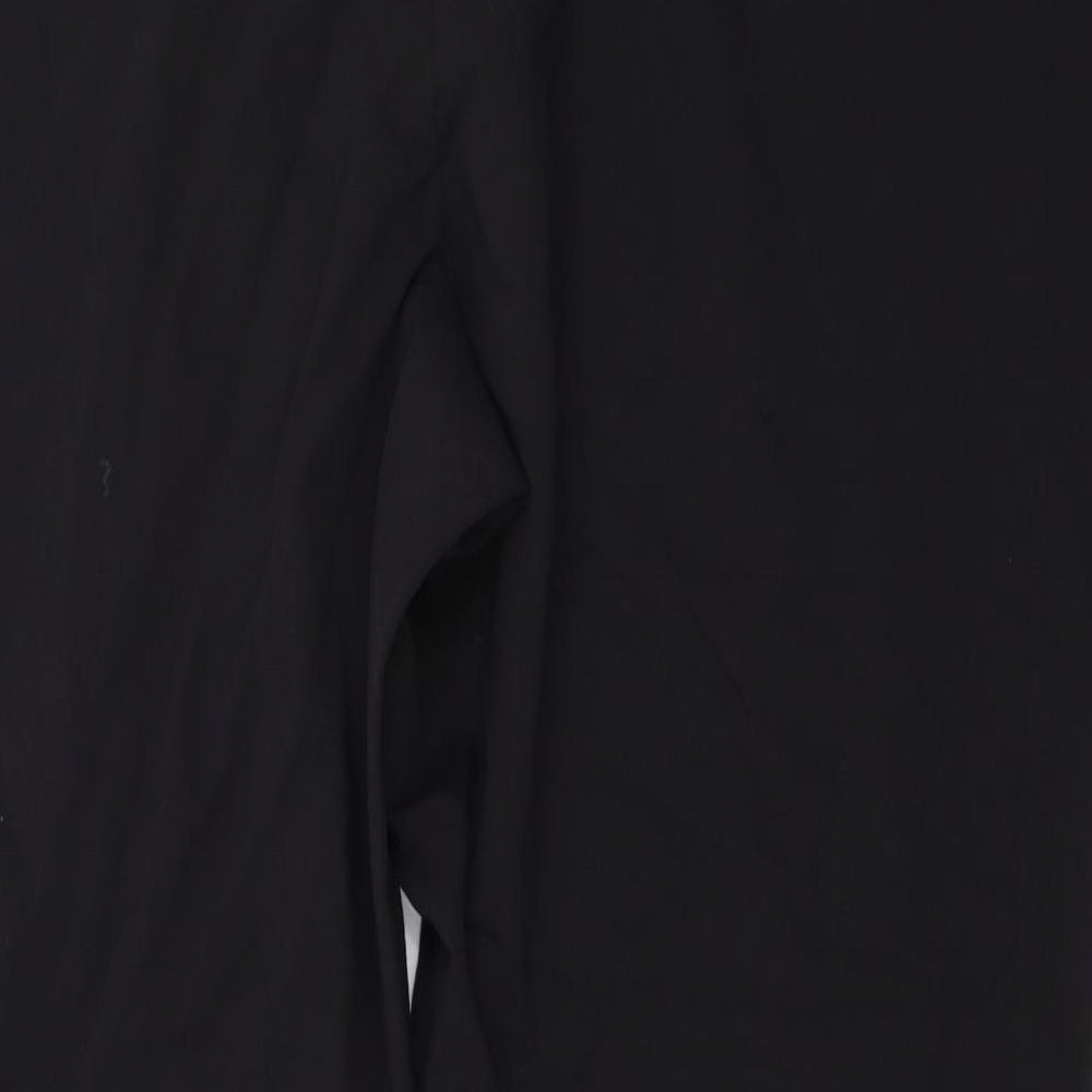 Womens UK Size 20 BM Regular Fit  Black Trousers