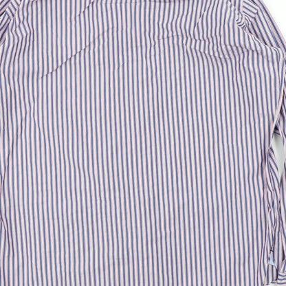 Sartorial  Mens Red Striped   Button-Up Size 42