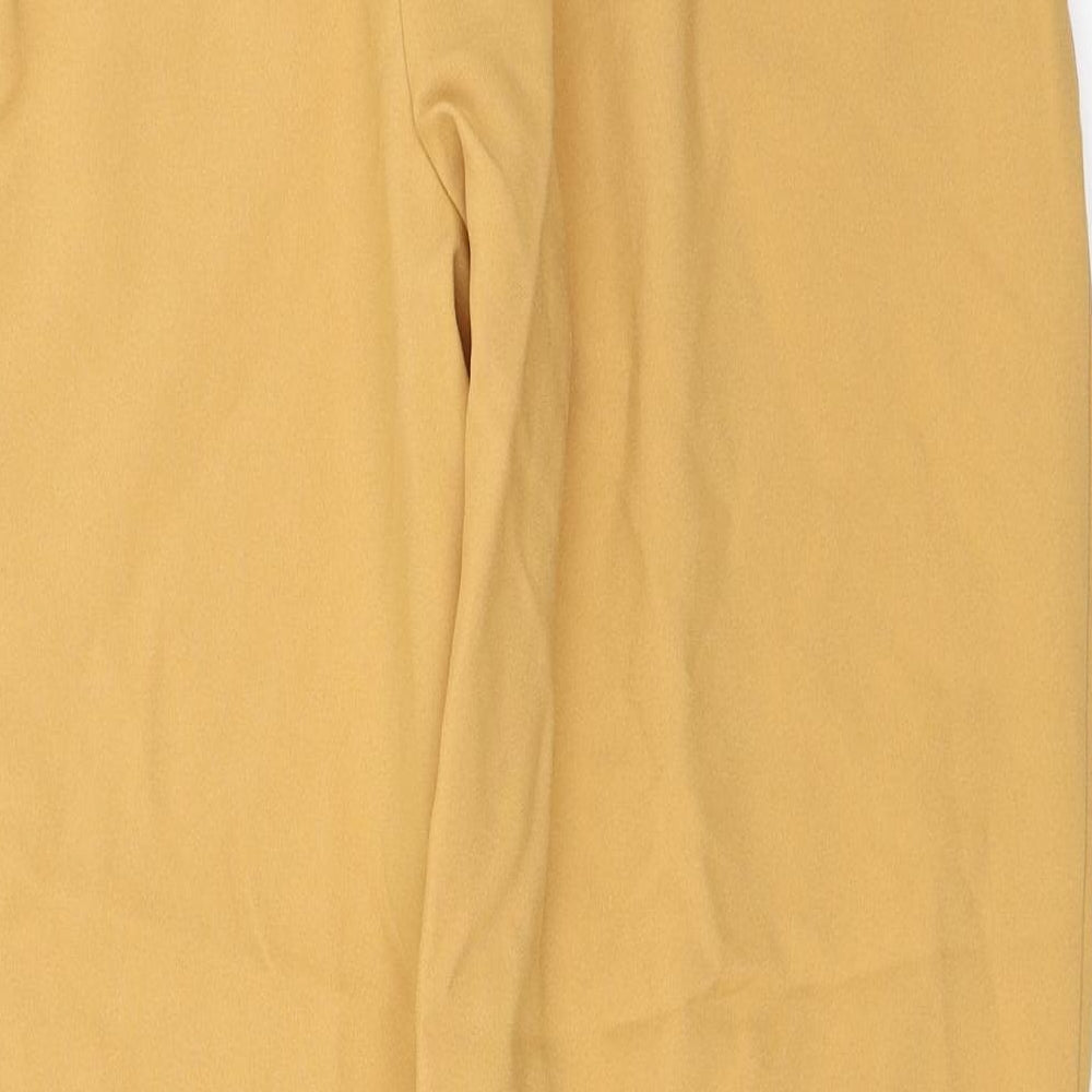 kaland  Womens Yellow   Trousers  Size 14 L25 in