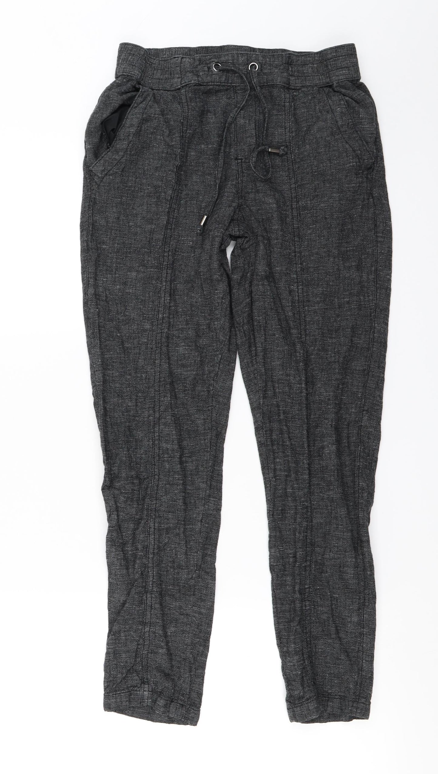 Nutmeg  Womens Grey   Trousers  Size 8 L24 in