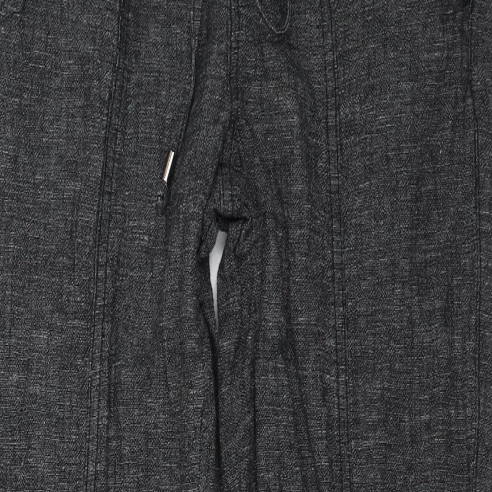 Nutmeg  Womens Grey   Trousers  Size 8 L24 in