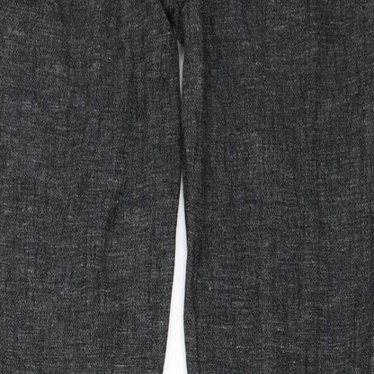 Nutmeg  Womens Grey   Trousers  Size 8 L24 in