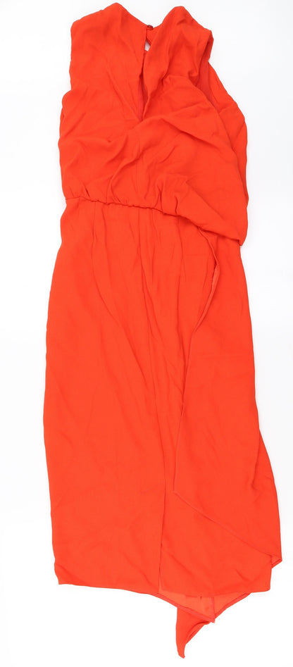 ASOS  Womens Orange   A-Line  Size 6