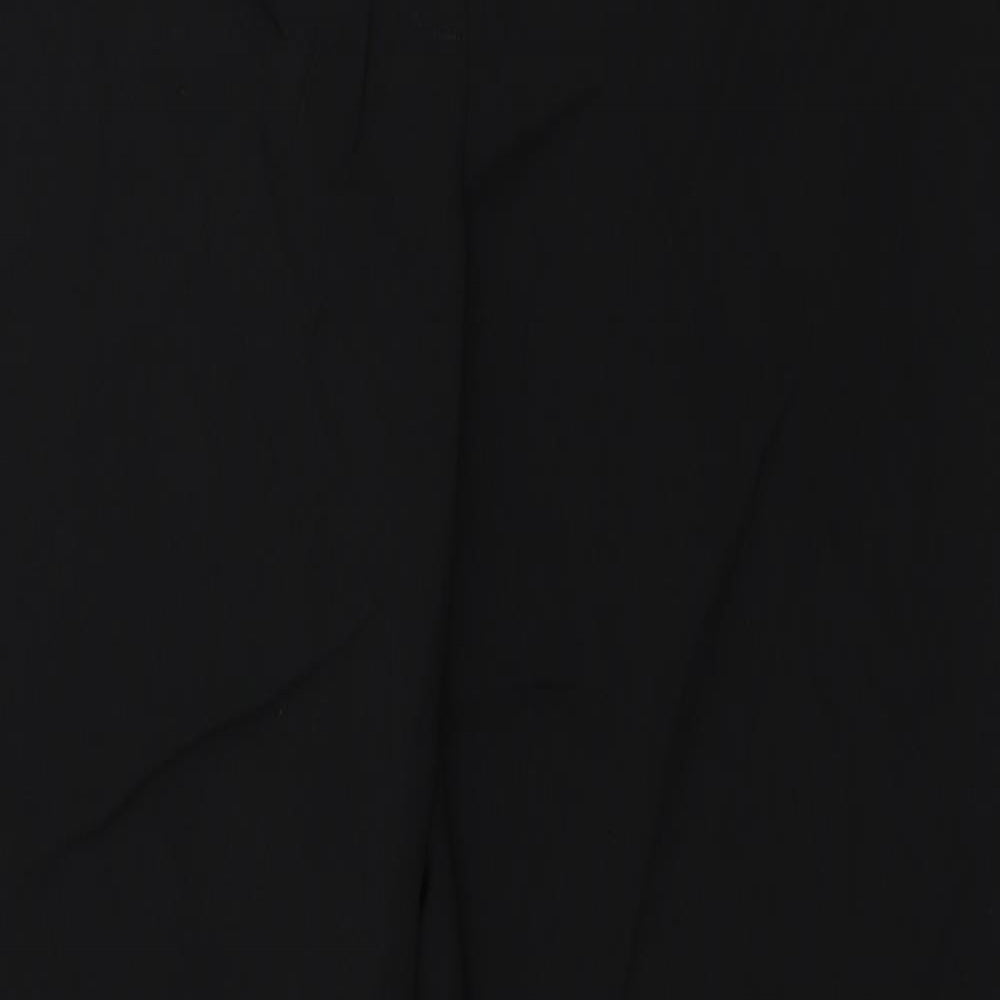Womens UK Size 14 Marks and Spencer Regular Fit  Black Trousers