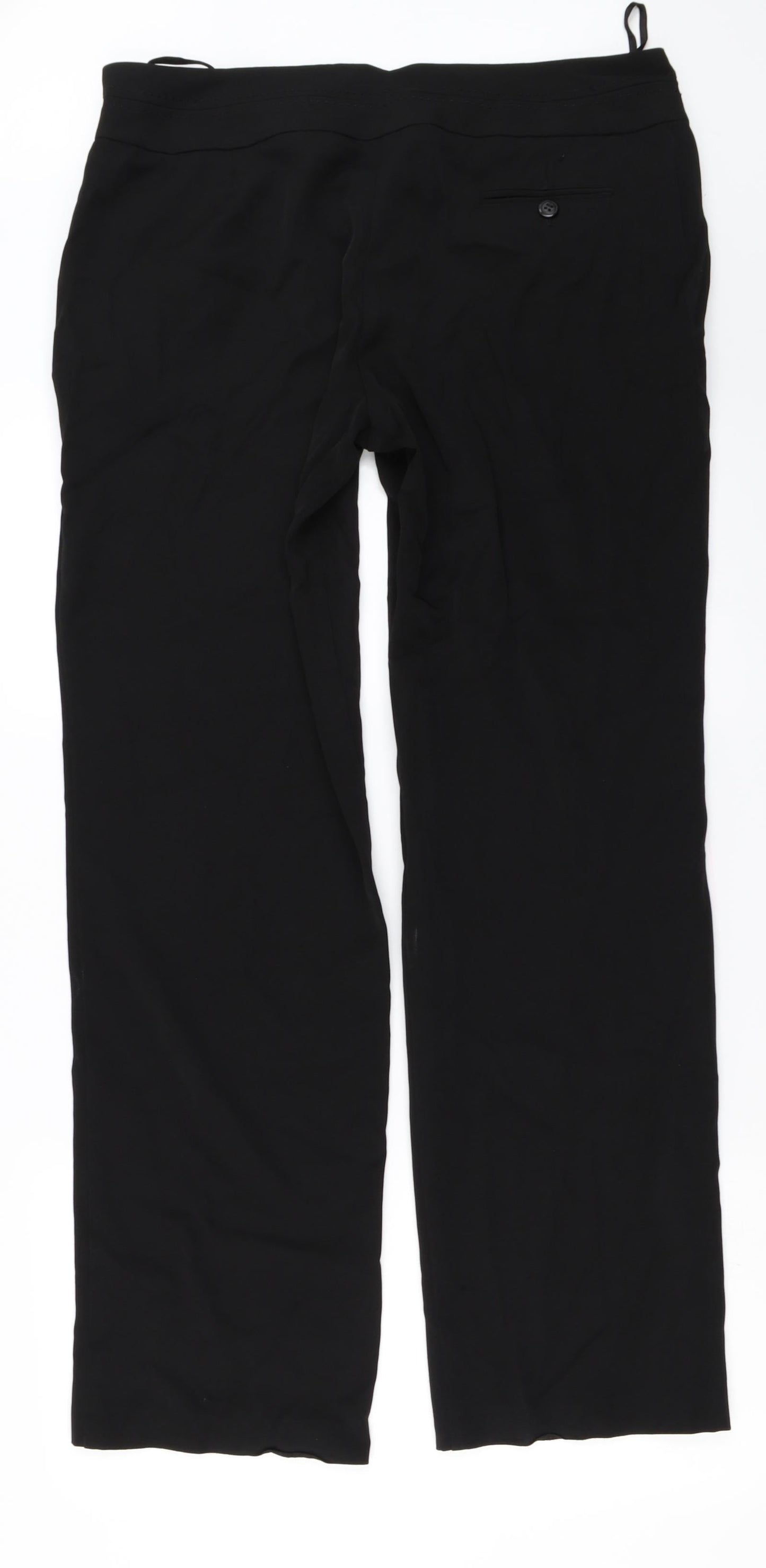 Womens UK Size 36 in south Regular Fit  Black Trousers