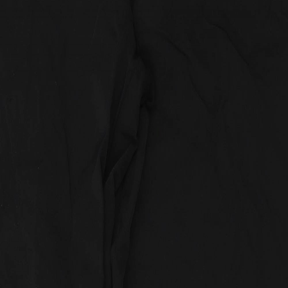 Womens UK Size 36 in south Regular Fit  Black Trousers