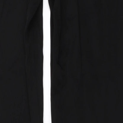 Womens UK Size 36 in south Regular Fit  Black Trousers