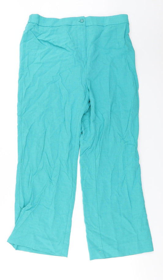 EWM  Womens Gold   Trousers  Size 12 L22 in