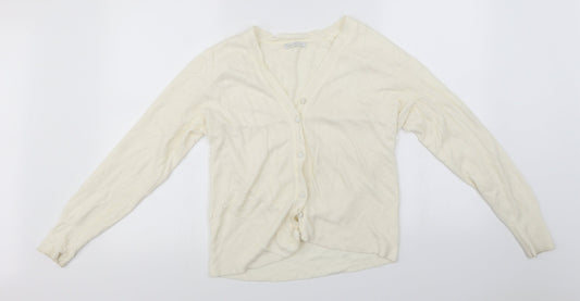 Matalan  Womens Ivory   Cardigan Jumper Size 14
