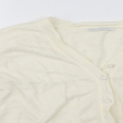 Matalan  Womens Ivory   Cardigan Jumper Size 14