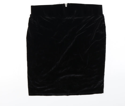 Miss Selfridge  Womens Black   A-Line Skirt Size 4