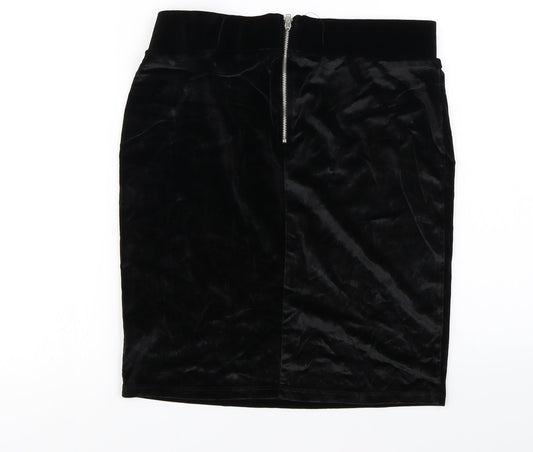 Miss Selfridge  Womens Black   A-Line Skirt Size 4