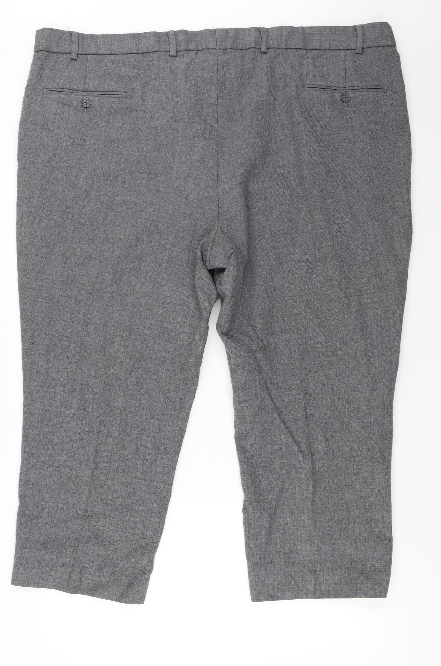 wool blend Mens Grey   Trousers  Size 43 in L24 in