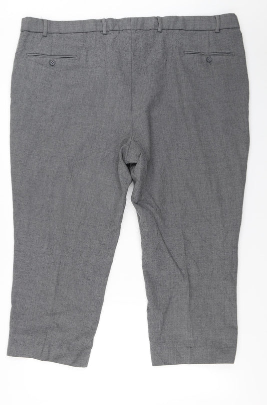 wool blend Mens Grey   Trousers  Size 43 in L24 in