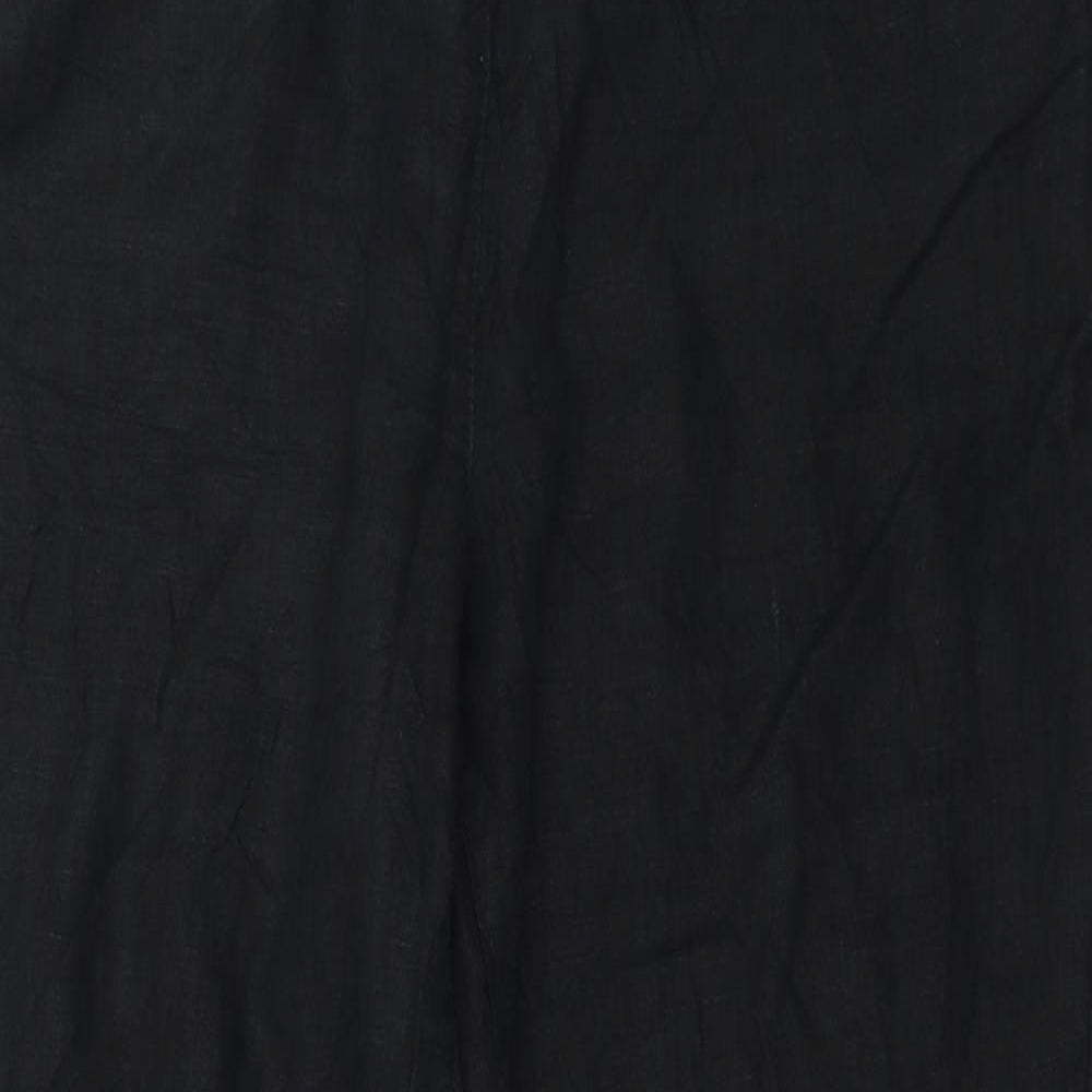 Per Una  Womens Black   Trousers  Size 14 L27 in