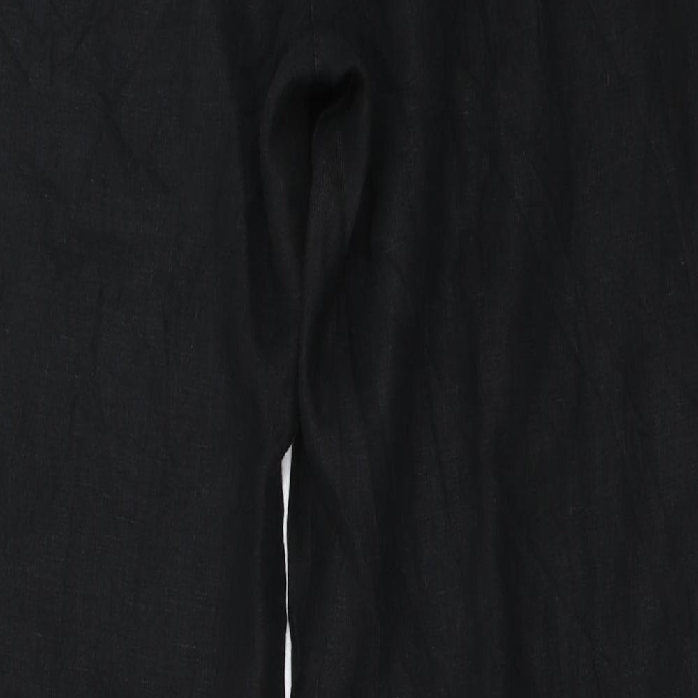 Per Una  Womens Black   Trousers  Size 14 L27 in