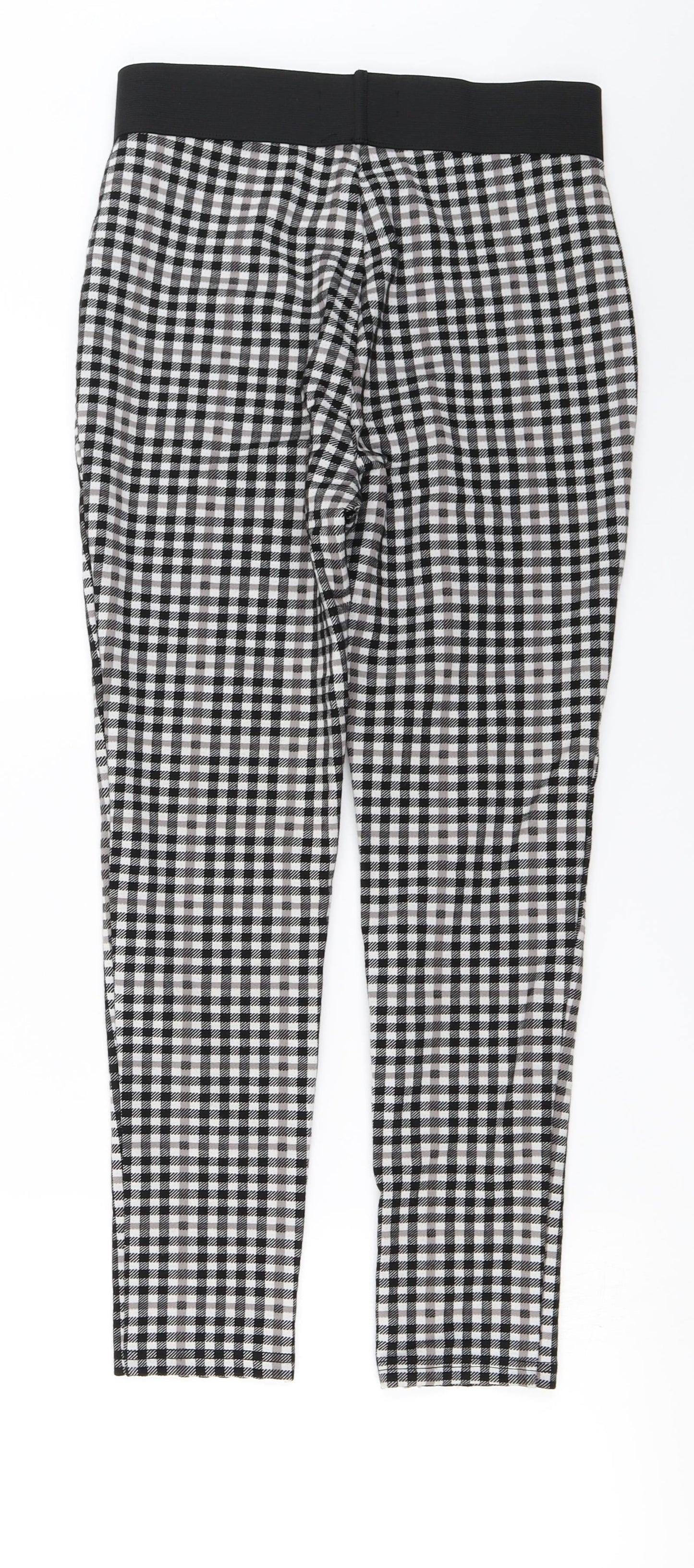 Womens UK Size 12 Marks and Spencer Regular Fit  Grey Trousers
