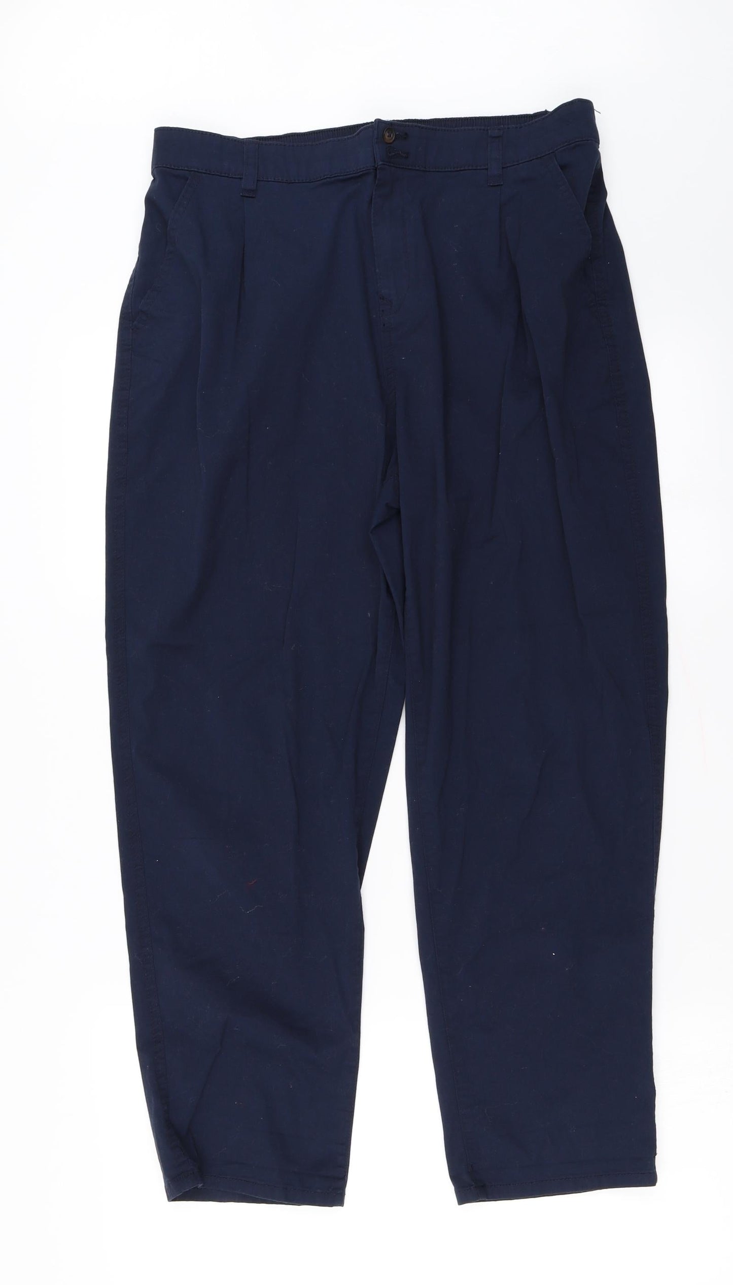 F&F  Womens Blue   Trousers  Size 14 L24 in
