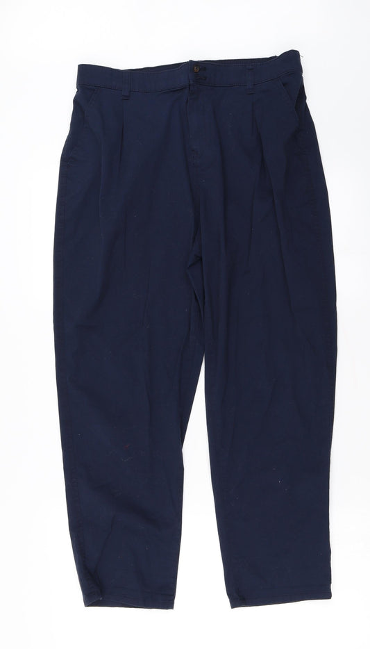 F&F  Womens Blue   Trousers  Size 14 L24 in