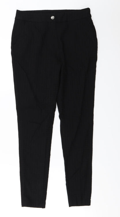 TU Womens Black   Trousers  Size 10 L23 in