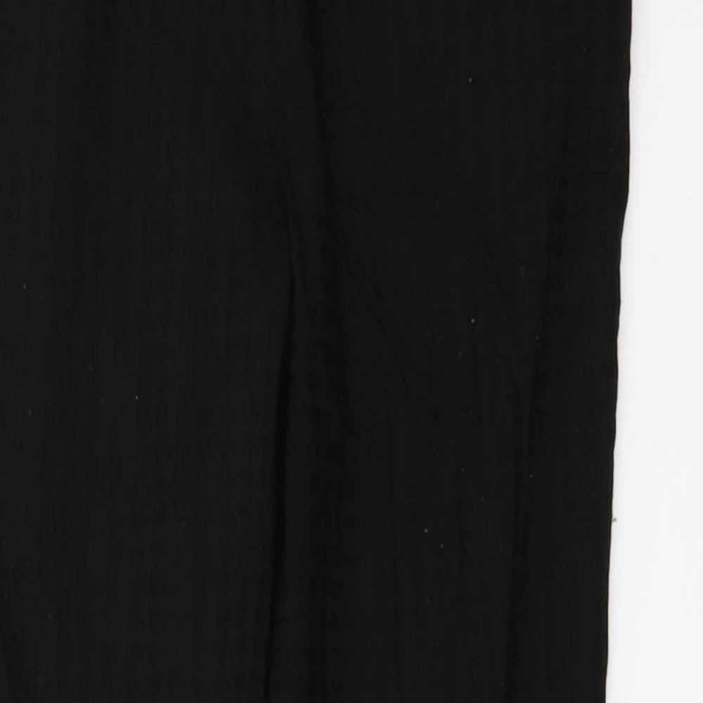 TU Womens Black   Trousers  Size 10 L23 in