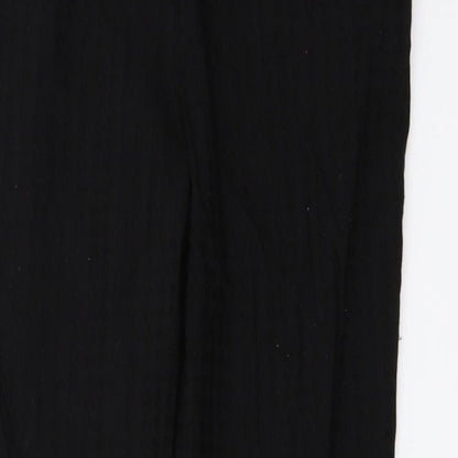 TU Womens Black   Trousers  Size 10 L23 in