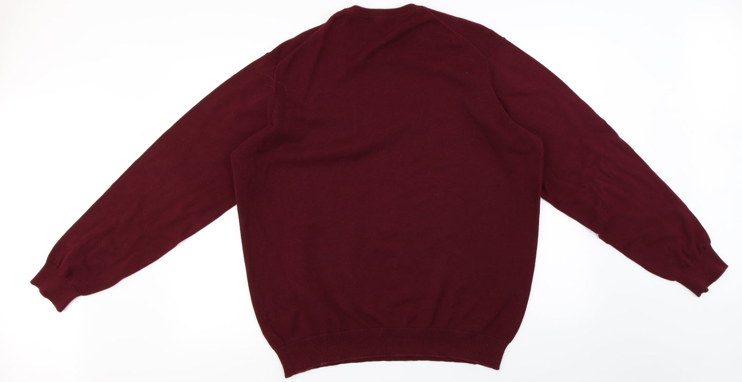 Golf Co  Mens Red   Pullover Jumper Size L