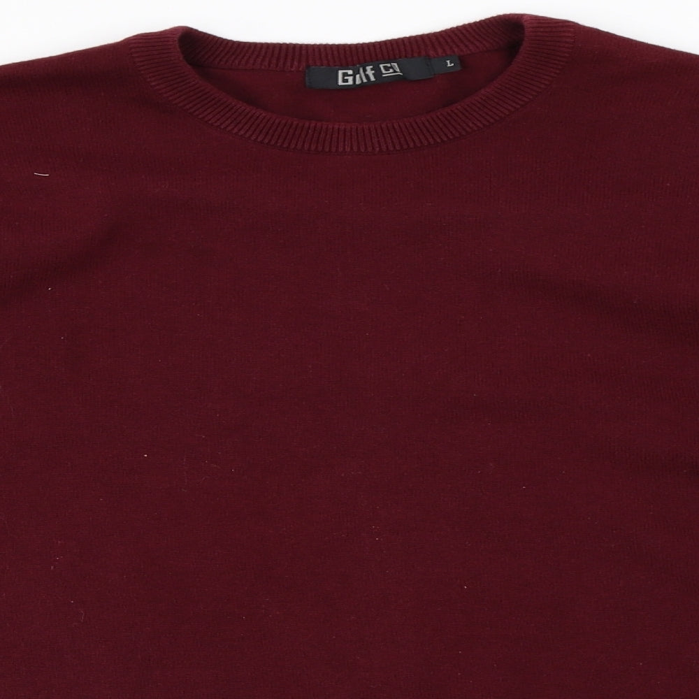 Golf Co  Mens Red   Pullover Jumper Size L