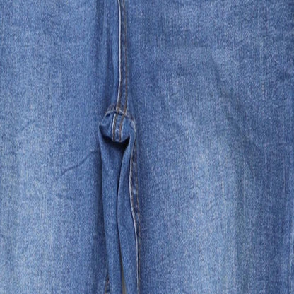 Womens UK Size 10 Dorothy Perkins Regular Fit Straight Blue Jeans