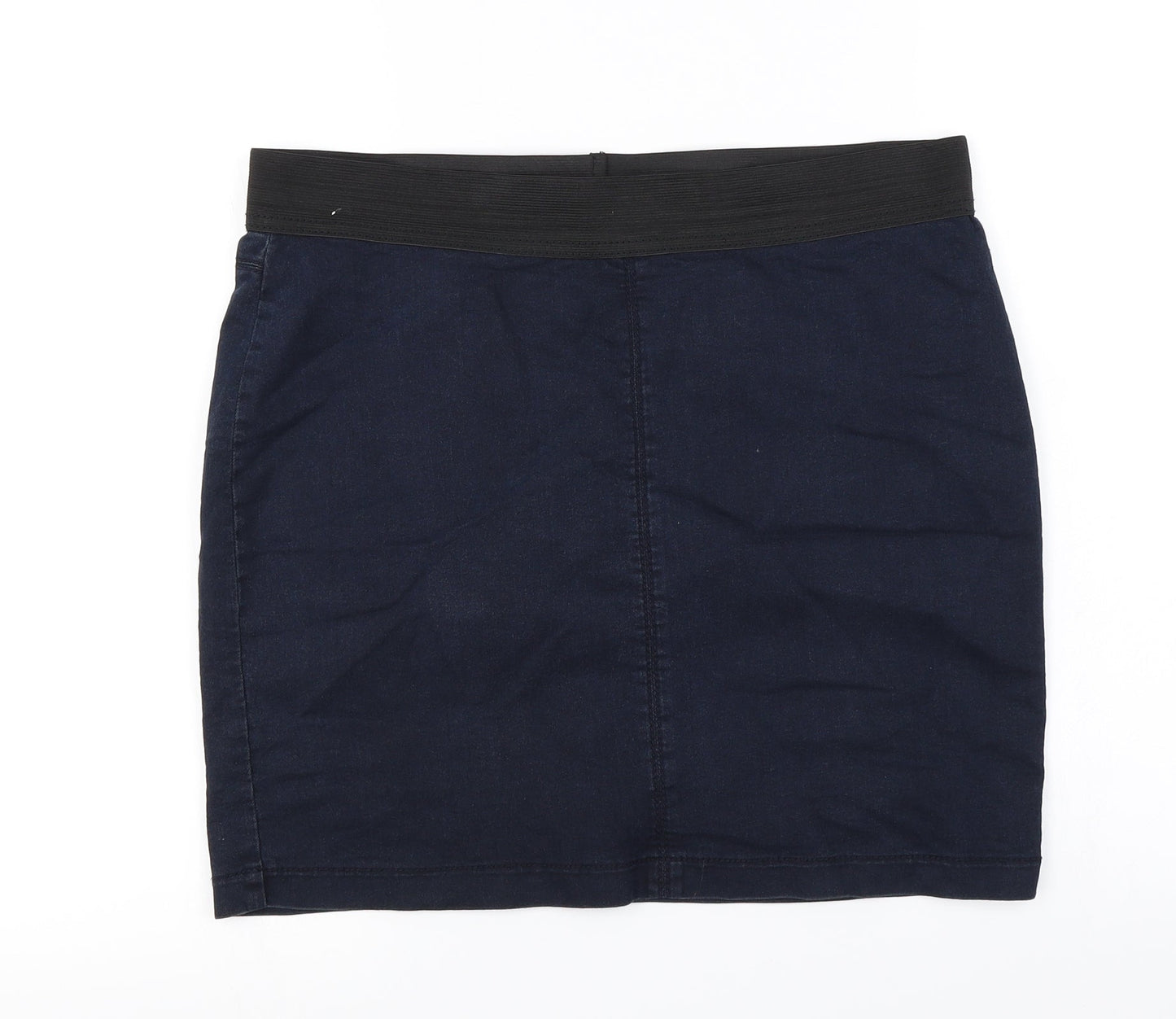 Marks and Spencer  Womens Blue   A-Line Skirt Size 14