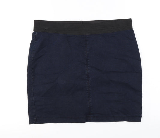 Marks and Spencer  Womens Blue   A-Line Skirt Size 14