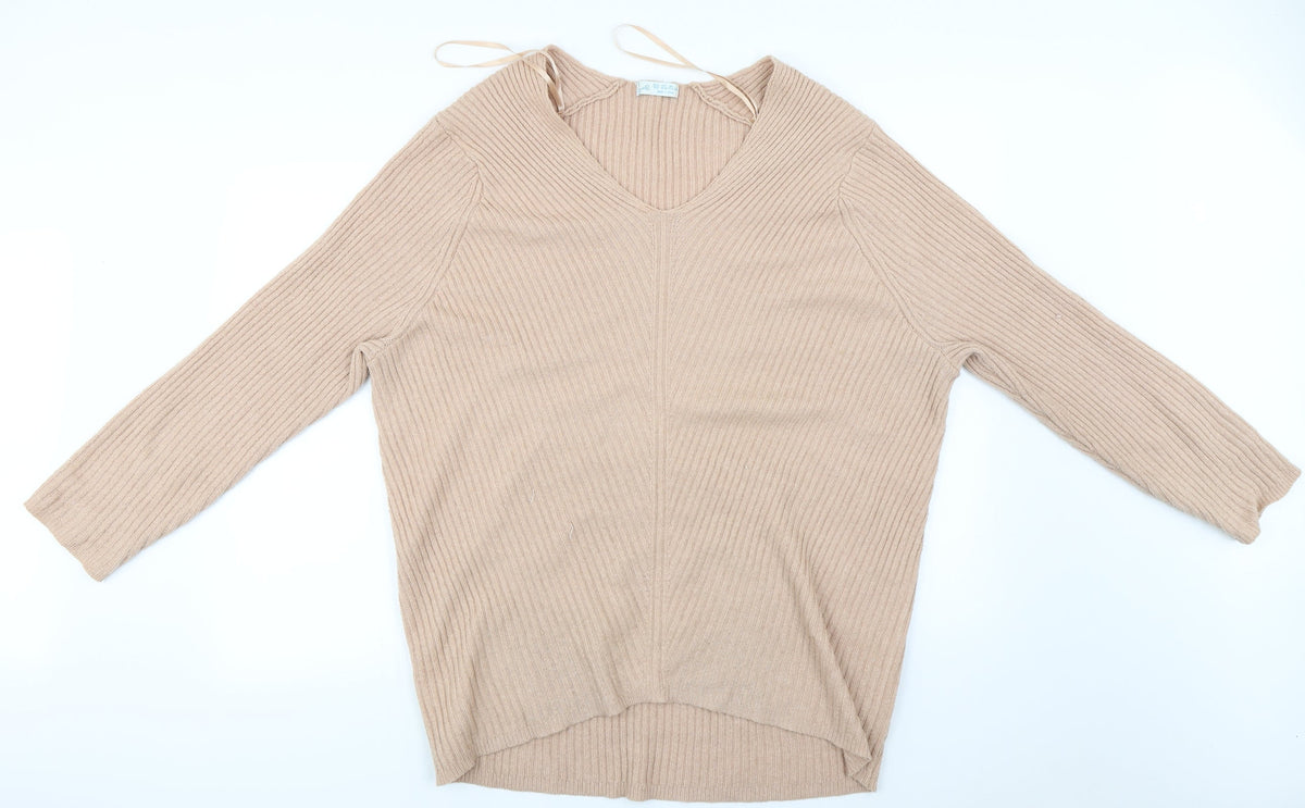 Primark Womens Pink   Pullover Jumper Size XL